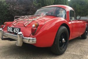 MG A Coupe, 1960 Rally car with Oselli 1950cc stage 2 and Tran-X 5 speed gearbox Photo