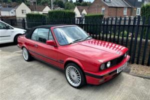 1986 BMW 3 Series 2.5 325i CONVERTIBLE 2dr GREAT INVESTMENT + RARE E30 + MANUAL