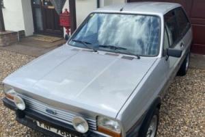 Ford Fiesta MK1 1.3 Supersport 1981 LHD MOT and Taxed