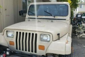 1989 Jeep Wrangler SAHARA