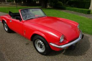 1972 TRIUMPH SPITFIRE MKIV 1296cc CHASSIS REPLACED, 4 X NEW TYRES. Photo