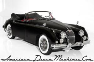 1959 Jaguar XK Black Red Leather Drop Head Coupe 4-Speed Photo