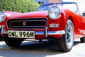MG Midget 1974 1275cc round wheel arch, matching numbers, one previous owner car