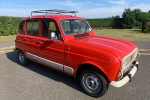 Renault 4 GTL 1984 ONLY 48000 Miles RHD BRIGHT RED CLASSIC CAR
