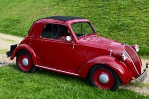 1937 FIAT 500 TOPOLINO - A PIECE OF MOTORING & "WALT DISNEY" HISTORY!