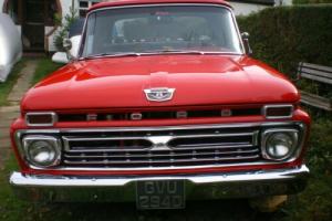 Ford F100 1966 V8 Hot Rod Pick-up Truck (8ft bed) from Southern California.