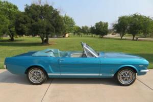 1965 Ford Mustang GT Convertible - Pony Interior - Power Steering Photo