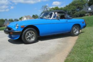 1979 MG MGB deluxe