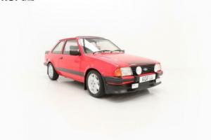 A Multiple Award Winning Factory Original Ford Escort RS1600i with Two Owners