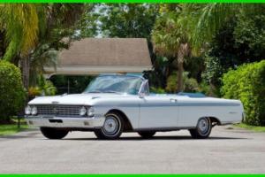 1962 Ford Galaxie 500 Sunliner Convertible / All Original Photo
