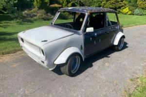 Austin mini race car NOT FOR THE FAINT HEARTED New Heritage Shell so no rust.