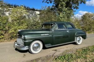 DESOTO Deluxe Custom,coupe, 1949, straight six, easy project, nice patina.