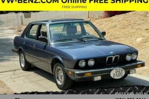 1983 BMW 5-Series 528e 4dr Sedan Photo