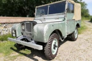 Landrover Series 1 80 1948 MY Silver Chassis Photo