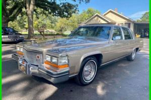 1986 Cadillac Fleetwood All Original Numbers Matching Photo