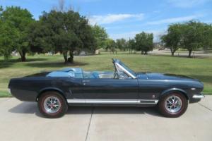 1966 Ford Mustang GT Convertible - Pony Interior - Disc Brakes Photo
