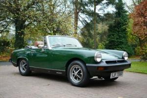 MG Midget 1500 with overdrive