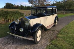 1933 Rolls Royce 20/25 Park Ward Saloon