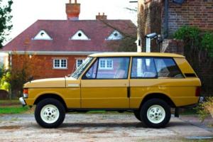 Range Rover Classic 1973 Suffix B