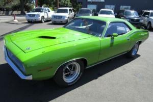 1970 Other Makes PLYMOUTH CUDA 383 4 SPEED *SASSY GREEN* # MAT