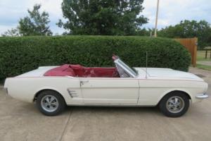 1966 Ford Mustang Convertible w/ Power Brakes/ Top/ Steering & AC Photo