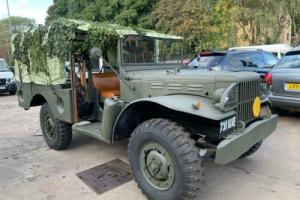 1943 DODGE WC51 WEAPONS CARRIER !! EX BELGIUM ARMY (MILITARY VEHICLE !! Photo
