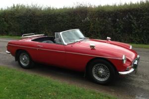 Classic MGB Roadster 1967 Chrome bumpers, Tax and MOT Exempt. Photo