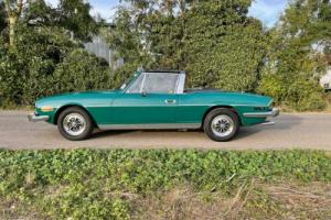 Triumph Stag, 3.0L V8 automatic, 1972, hard/soft tops, runs very well. Photo