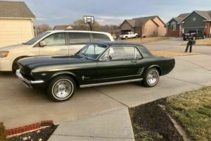 1966 FORD MUSTANG,IVY GREEN,AUTO, AIR,CON,NEW BLACK SEAT TRIM,TOWBAR,LOTS SPENT Photo