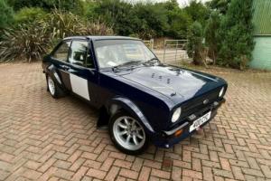 MK2 Escort Modern spec Tarmac rally car, possible to drive with hands only