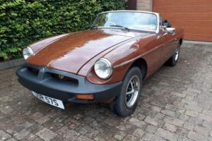 1978 MG MGB Roadster Tax and MOT Exempt, Very Good condition. Photo
