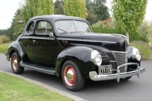 1940 Ford Deluxe Custom Coupe - Old School! ALL FORD. See VIDEO