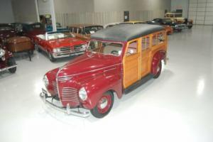 1940 Plymouth Deluxe Woody Station Wagon Photo