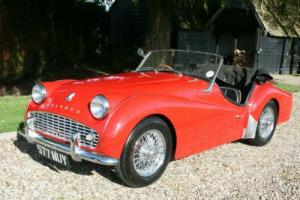 1960 Triumph TR3. Ex Frederick Forsyth. Beautiful UK Car with fabulous history Photo