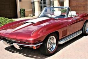 1967 Chevrolet Corvette Convertible 427/400HP Tank Sticker