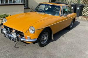 1970 MGBGT Coupe 53,700 Miles O/drive Chrome bumpers & wires Sunroof Superb MOT Photo