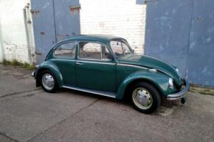 VOLKSWAGEN BEETLE CLASSIC 1968 1500 DISC BRAKE MODEL ONE OWNER ONLY FROM NEW Photo