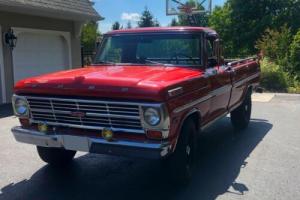 1968 Ford F250 Ranger Camper Special Photo