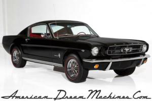 1965 Ford Mustang Black/Red 289 4-Speed Redlines Photo