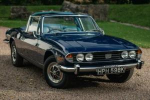 Triumph Stag MK 1 - Extensively Restored & Handsome in Sapphire Blue