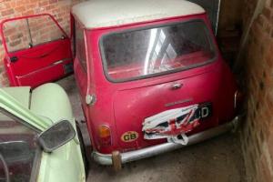 MINI 1966 Morris MK1 848cc Red Project with V5 Photo