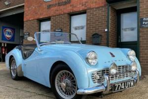 1958 Triumph TR3A , overdrive and power steering, nut and bolt rebuild