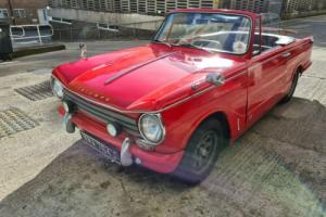 Triumph herald convertible genuine cv on chassis and logbook. Poss px Photo