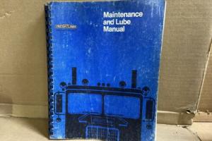 Freightliner 22-13500 Maintenance & Lubrication Manual 1979 COE & Powerliner