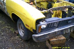 XC Ford Falcon Ute project or parts, almost complete with bonnet and guards. Photo