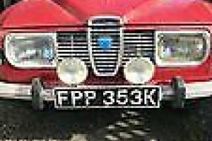 Saab 96 1972 96v4 Red TAX exempt - v4 - classic rally car