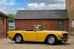 1973 Triumph TR6 2.5 PI. UK Car.Last Owner 11 Years Factory Hard Top. CR Chassis Photo