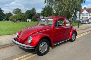 Volkswagen Beetle 1970 classic 1300cc. Apple candy red. Tax & MOT exempt. Photo