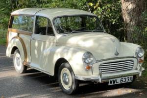 Morris Minor Traveller - built new in1982 - the last one made.