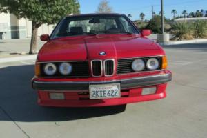 1988 BMW 6-Series Photo
